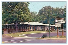 c1960 Neilsen West Exit 5 Connecticut Turnpike Restaurant Exterior CT Postcard