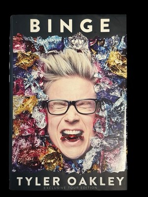 Binge by Tyler Oakley HAND SIGNED HB Book 2015