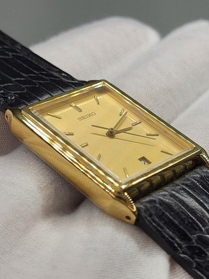 【美品】seiko tank panthere ヴィンテージ 稼働品 Men's Vintage 1988 Watch SEIKO 