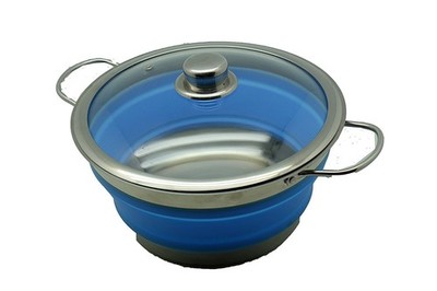 Sailing Travel Kitchen Tools (Silicone Stock Pot) 3 Quarts