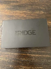 The Ridge Slim RFID Blocking Wallet Forged Pacific Cash Strap READ* OPEN BOX NEW
