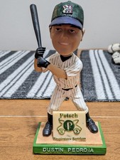 Boston Red Sox Dustin Pedroia Bobblehead Miner League SGA New Limited Edition 