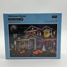 HALLOWEEN HOUSE 1000 Pc 70CM x 50CM 1000 Pc Puzzle Badus NEW SEALED
