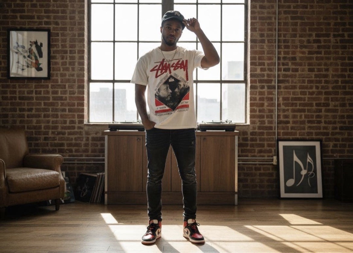 Stussy x Manhattan Records 30th DJ Premier Pete Rock Tee White M