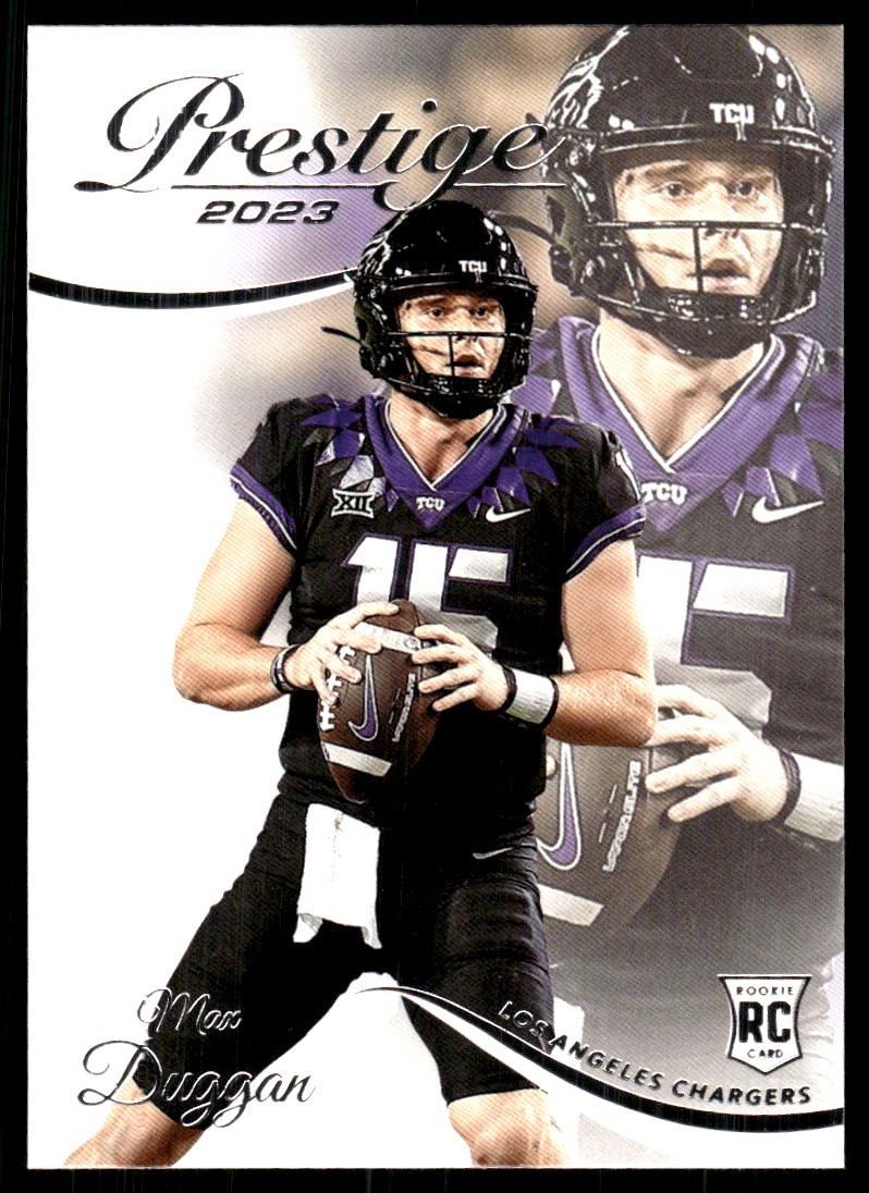 Max Duggan Panini Prestige #362 Base