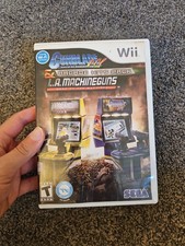 Gunblade NY & L.A. Machineguns Arcade Hits Pack Nintendo Wii NOT WORKING