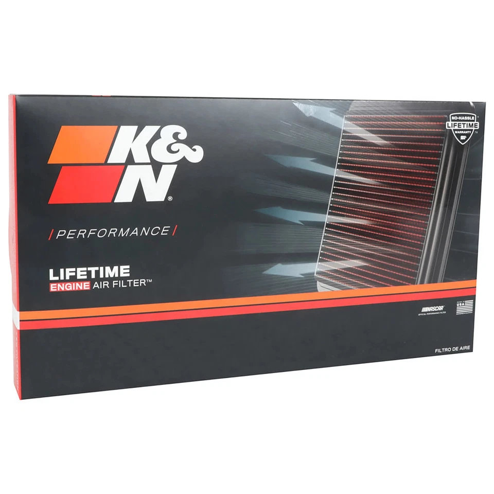 K&N 33-2670 Performance Air Filter for 1991-97 Volvo 850 / 96-01 V70 / 97-09 C70 Foto 3 de 4