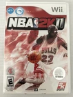 NBA 2K11 Nintendo Wii COMPLETE GAME Free Shipping