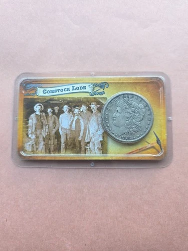 1884-P Morgan Silver Dollar XF Comstock Lode Wild West Series Littleton Coin