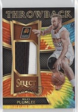 2016 Panini Select Throwback Memorabilia Tie-Dye Prizm 21/25 Miles Plumlee w5c