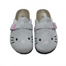 Grey and pink Hello Kitty slides