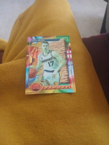 1993-94 Topps Finest - Chris Mullin #176 Refractor