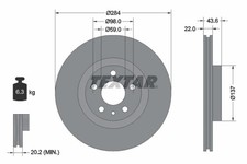 Disque de frein Alfa Romeo RZ