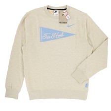 Nike Men's North Carolina Tar Heels Flag Crewneck Sweatshirt UNC DZ5089-206