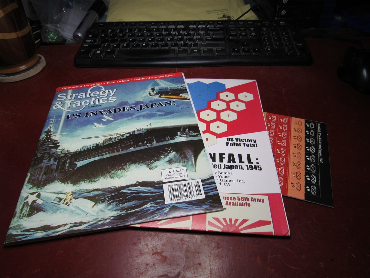たっしーページ SPI: Strategy & Tactics: S&T 230: Downfall: The US Invades Japan