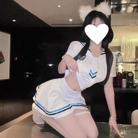 Sexy Lingerie Student jk Sailor Unifom Costume Nightwear Babydoll Mini Skirt