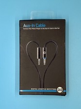 DLO Digital Lifestyle Outfitters Aux-In Auxiliary Stereo Cable Car Jack Connect