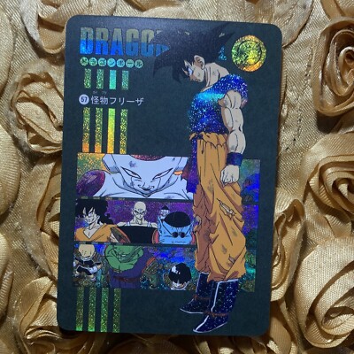 Goku Frieza Dragon Ball Z VISUAL ACG Anime Girl Holo Waifu Card Stand