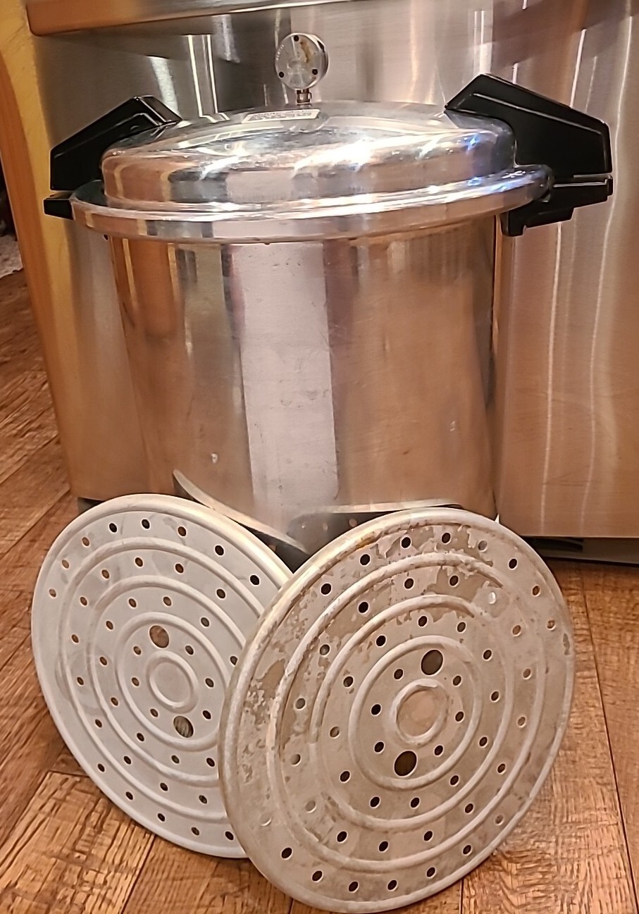 Vintage MirroMatic 22 Pressure Cooker Pressure Canner Aluminum 22 Quart M0622 eBay