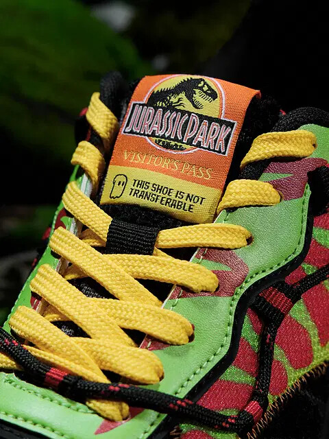 Jurassic Park Prehistoric Drive Men Low Top Sneakers Premium