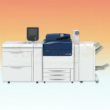 Xerox Versant 80 Press with 2 Tray Feeder BR Booklet Maker Bustled Fiery 80 PPM