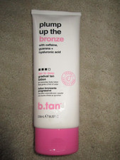 b.tan 8 oz Sealed Tub Plump up the Bronze Tan to Deep Gradual Tan Lotion