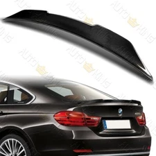 FIT 15-20 BMW F36 428i 420i 430i 4DR PSM STYLE REAL CARBON FIBER TRUNK SPOILER