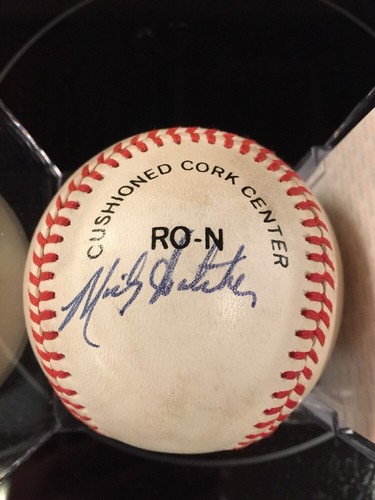 Mickey Hatcher Signed/Autograph GAME SIGNED 9/26/88 Dodgers Baseball PSA/DNA COA - Picture 1 of 4