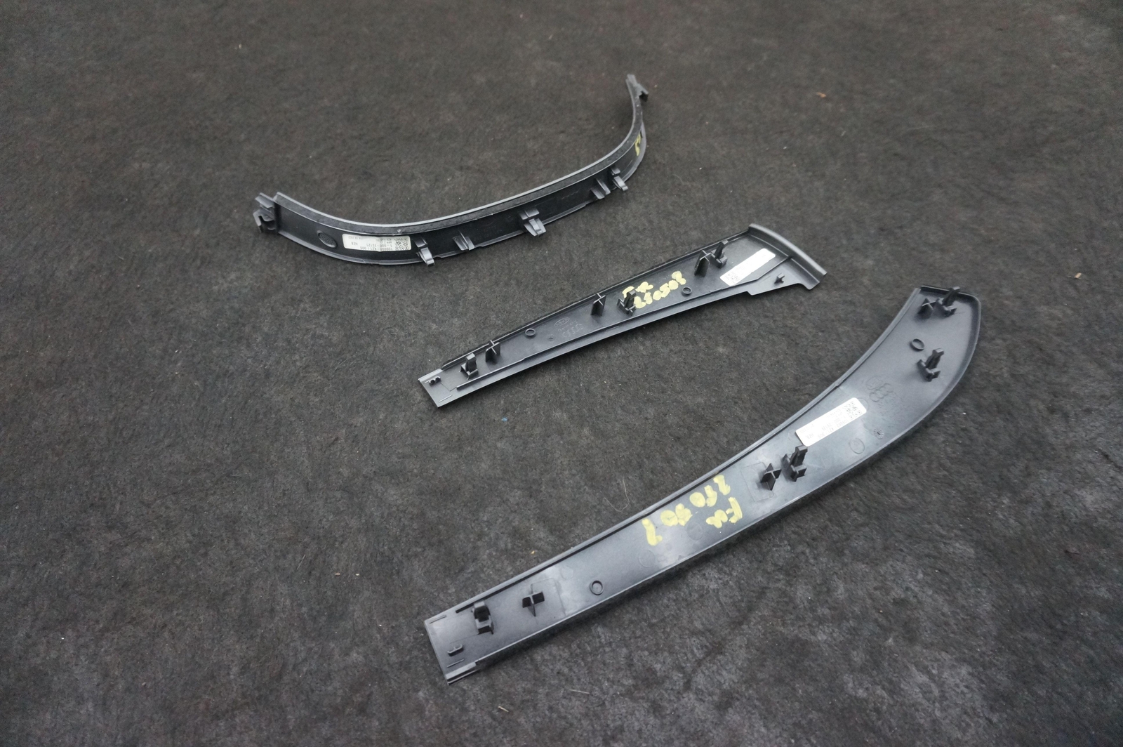 Set 3 Front Dash Dashboard Trim Panel OEM 4S1857212 4S1857237 Audi R8 4S 2023