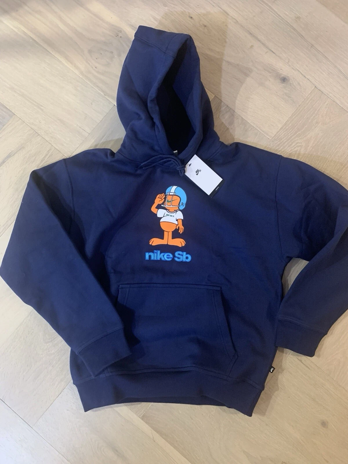 Sweat à capuche Nike SB Salute FN0547 410 bleu marine taille S adulte unisexe pull suprême