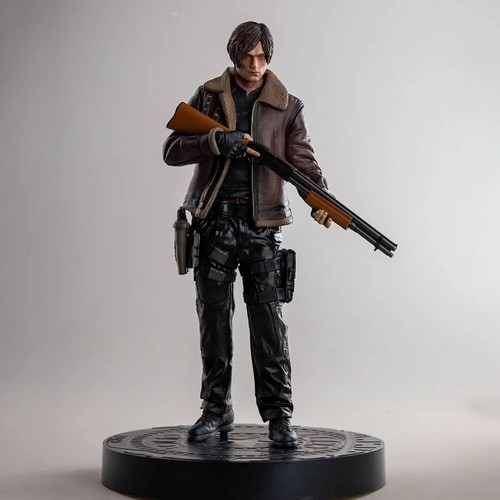 HOT GAME CHARACTER LEON SCOTT KENNEDY ACTION FIGURE 33CM RESIDENT EVIL MODEL TOY - Picture 10 of 10