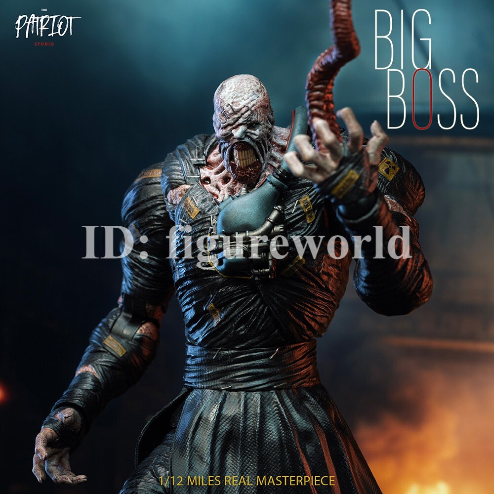 爱国者Studio Patriot Viral nemesis Lyon In stock Patriot Studio 1/12 scale Zombie Nemesis BIG BOSS
