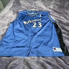 Vintage Michael Jordan Washington Wizards Champion Jersey Size 52 2XL