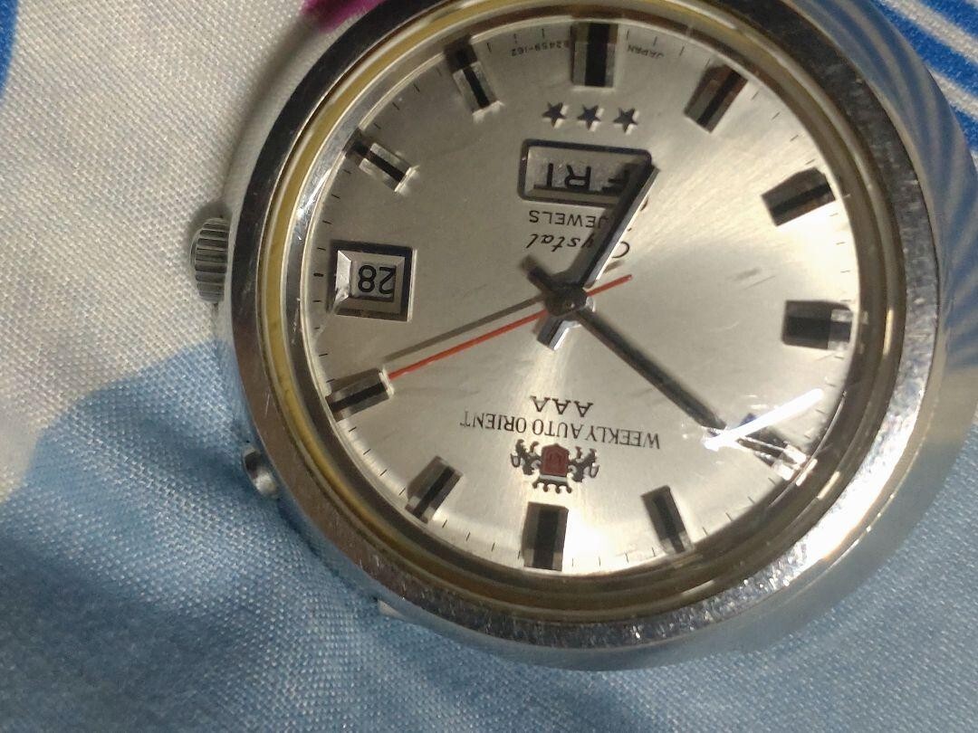 ORIENT Weekly Auto Crystal Automatic Date Vintage… - image 11
