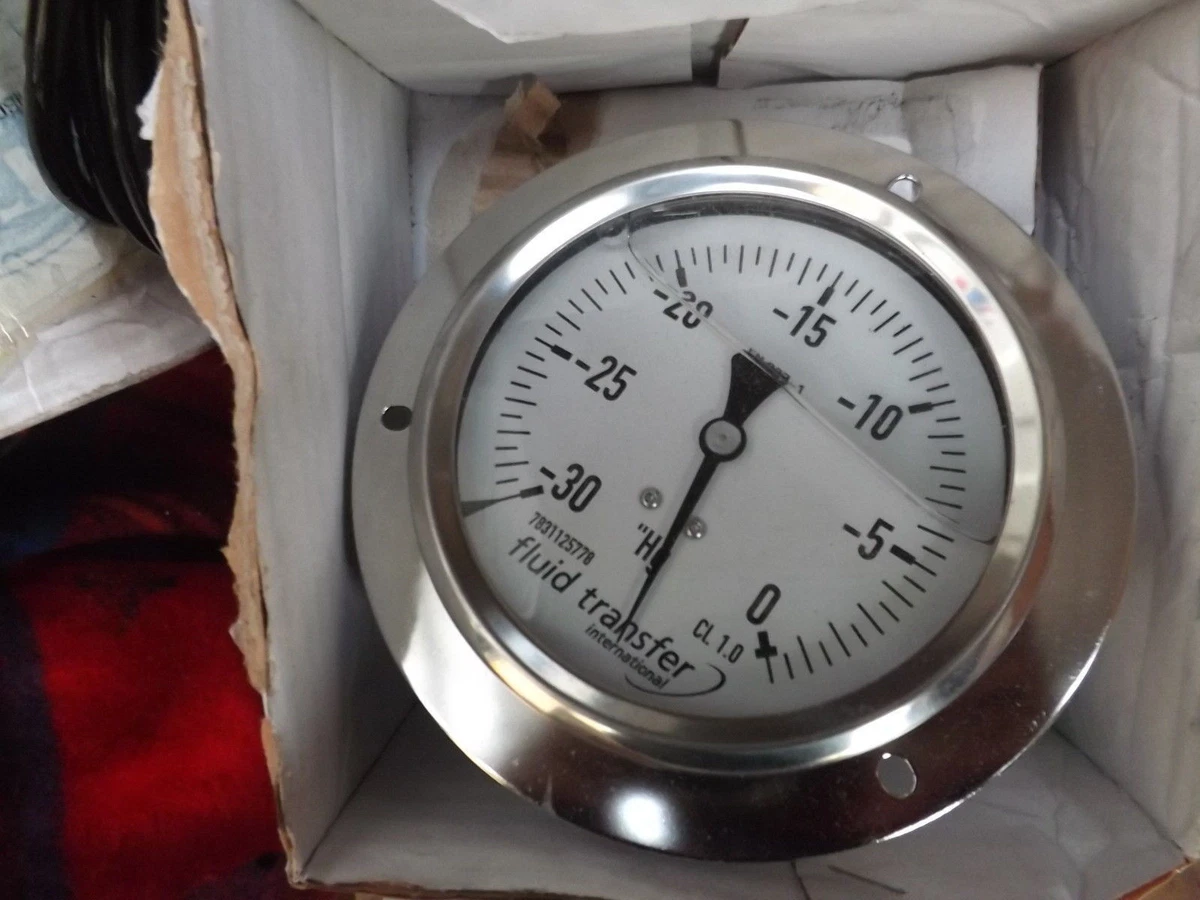 Baumer Analog Vacuum Gauge 760 MmHg, 57 OFF