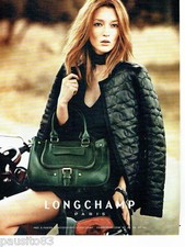 REKLAME WERBUNG 116 2011 le sac Longchamp & kate Moss