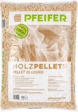 PELLET PFEIFER 100% ABETE - QUALITA' EN PLUS A1 BANCALE DA 70 SACCHI DA 15 KG