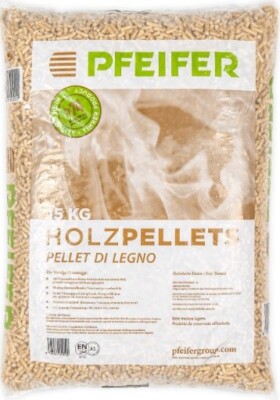 PELLET PFEIFER 100% ABETE - QUALITAu0026#039; EN PLUS A1 BANCALE DA 70 SACCHI  DA 15 KG | eBay