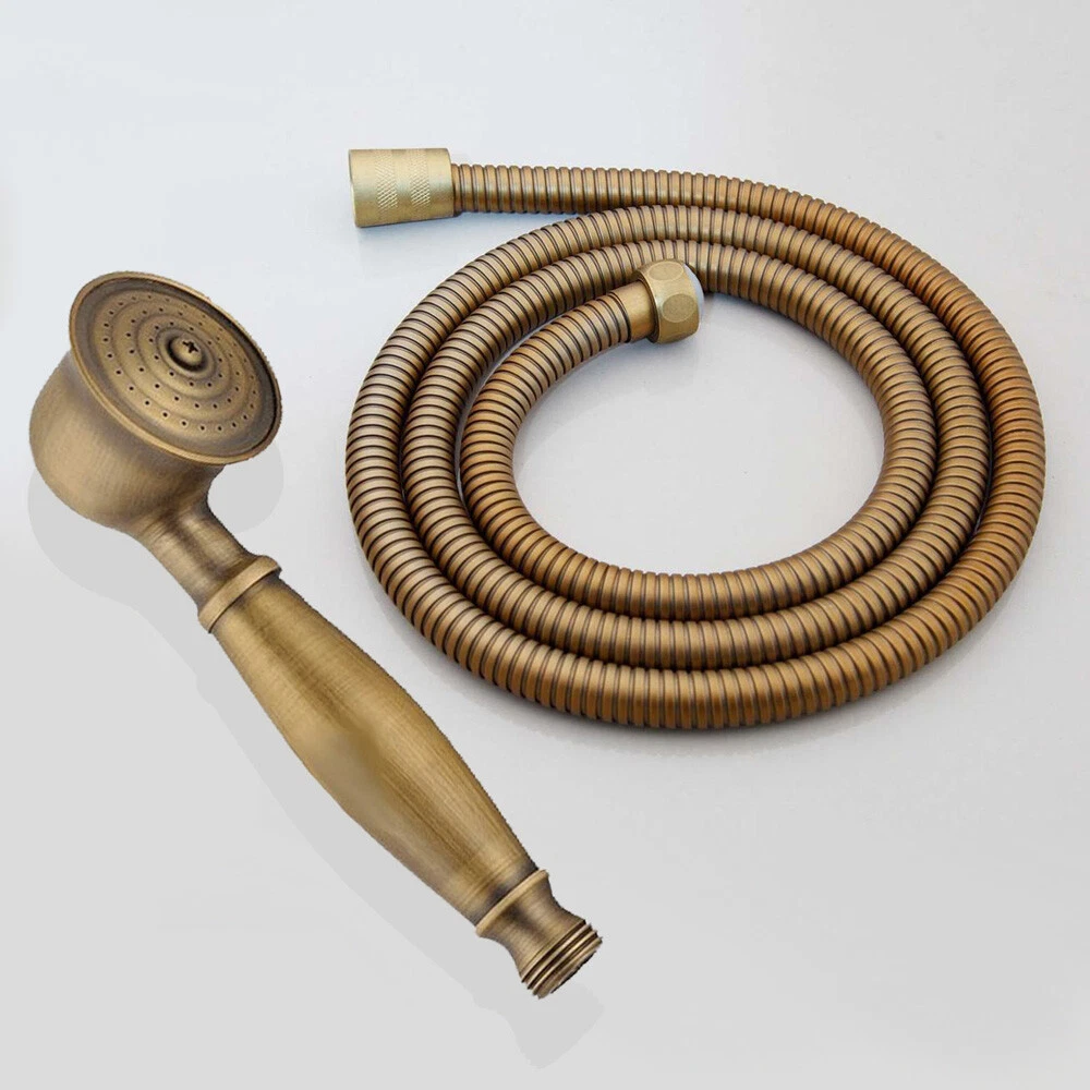 Antique Brass Telephone Hand Held Shower Head with1.5m Hose Bathroom Accessories
Opens in a new wind