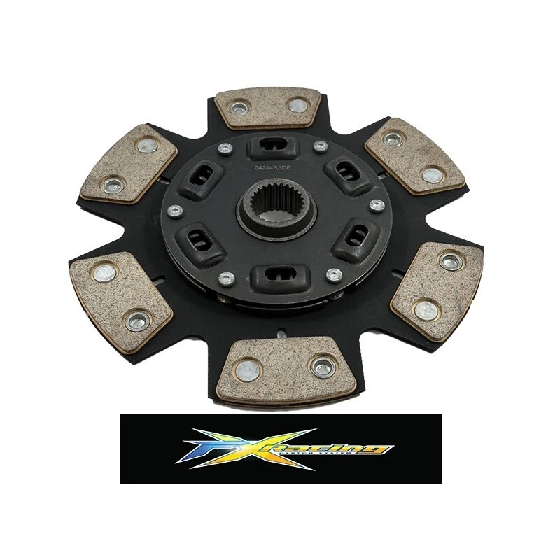 DISCO DE 6 DISCOS DE CERÁMICA FX STAGE 3 para 07-10 SATURN SKY 06-09 PONTIAC SOLSTICE 2,4 L Foto 2 de 4