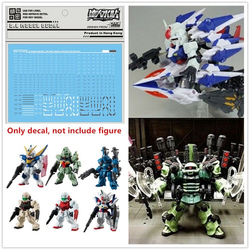 Mse Sticker for Mobile Suit ENSEMBLE MSE FW Converge DL Universal Detail Water ...