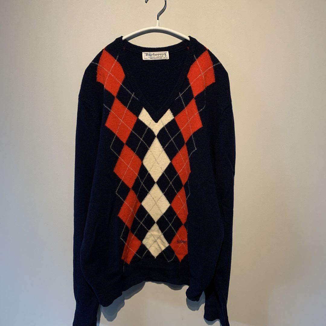 Burberry knit sweater Men's Fashion from Japan