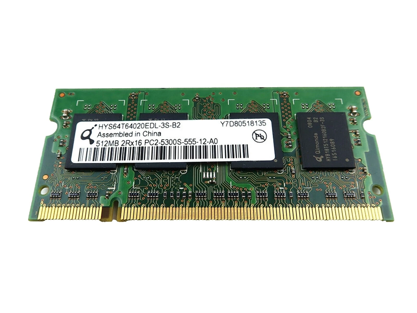 Computer RAM 512 MB Capacity per Module 1 Module 200