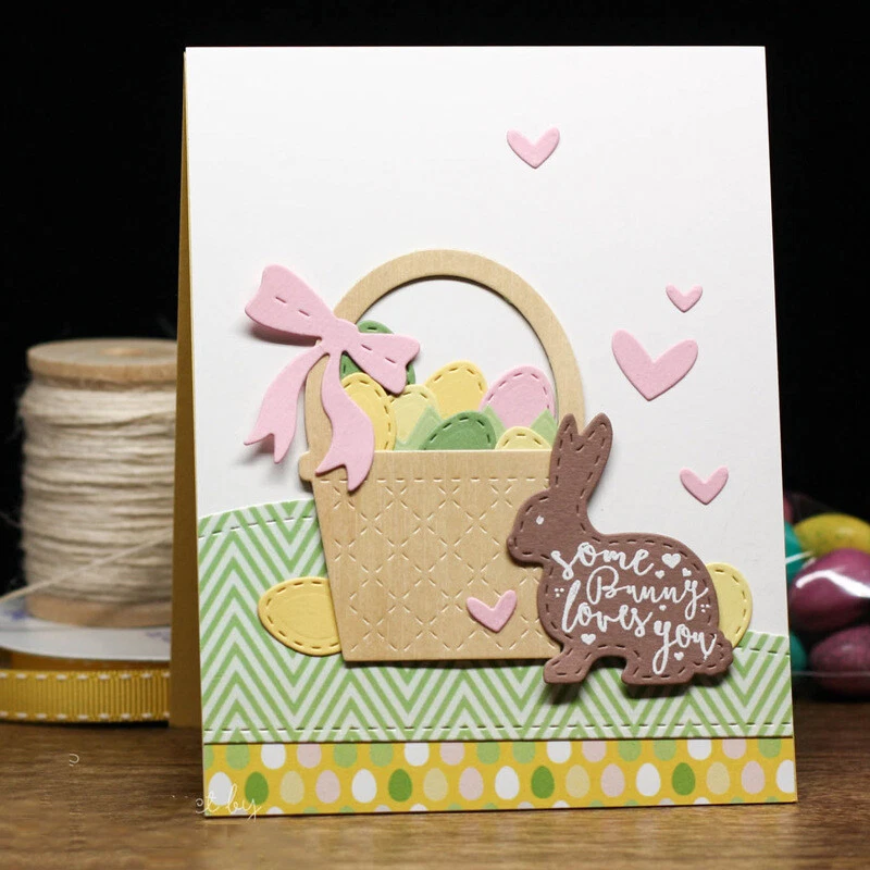 Korb Metall Cutting Dies Scrapbooking Stanzschablone Embossing Stencil Karte DIY - Bild 3 von 4