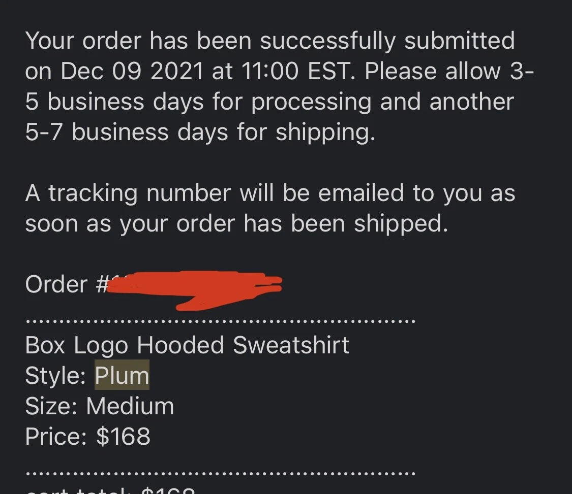 Supreme Box Logo Hooded Sweatshirt PLUM Size Medium FW21 In Hand Hoodie