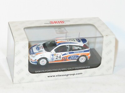 ZC783 VITESSE SKID SKM178 Voiture 1/43 Ford Focus WRC Rallye Portugal 2001 #24