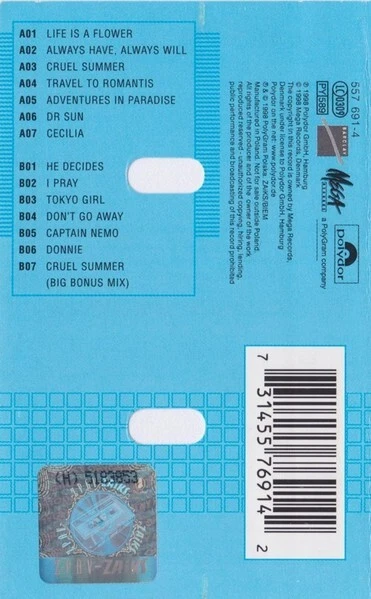 Ace Of Base – Flowers, Original Cassette, Europe Version - Image 2 of 4