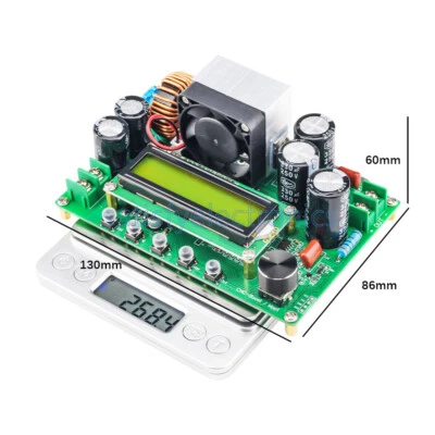 DC-DC NC CV CC Booster Module CNC Boost 12V~120V 0-15A Adjustable MPPT NEW - Bild 1 von 4