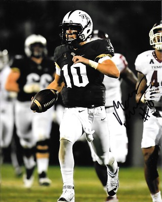 McKENZIE MILTON HAND SIGNED UCF CENTRAL FLORIDA GOLDEN KNIGHTS