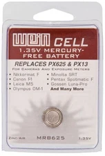 Wein Cell PX625 PX13 Mercury Free 1.35V Battery, MRB625